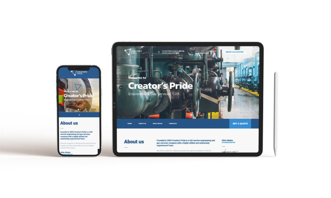 Digital services for engineering and gas companies Creator’s Pride