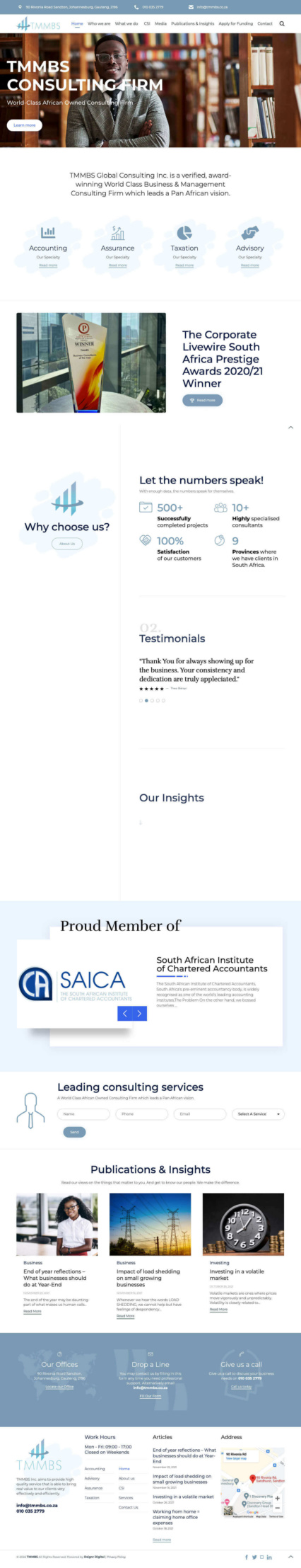 Dsignr Digital | Web design for accounting and consulting firms TMMBS