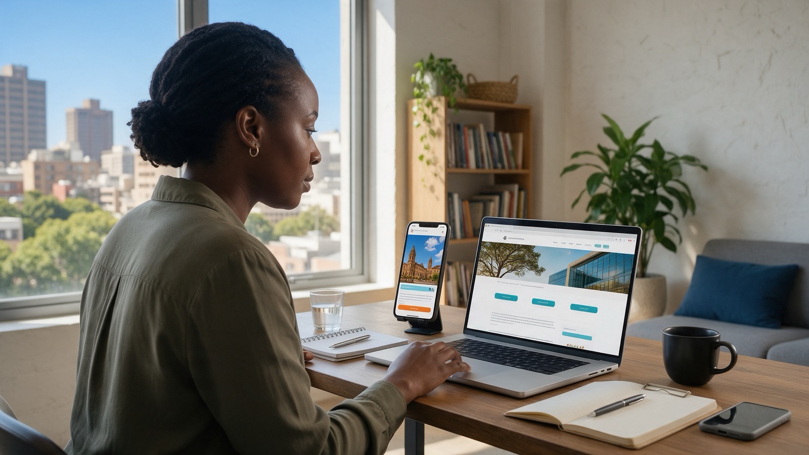 Practical AI search visibility audit checklist with Search Console pages, countries and devices for a Johannesburg SME - Dsignr Digital