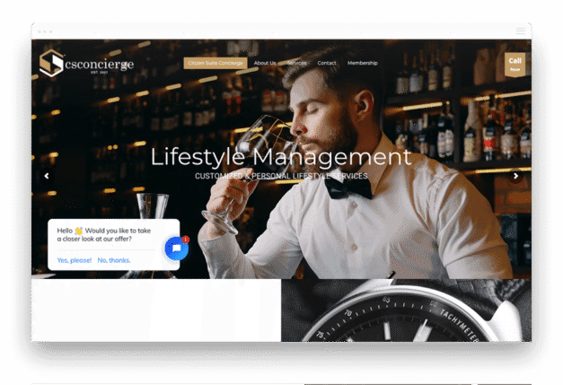 Dsignr Digital | Web Development for concierge services Citizen Suite Concierge