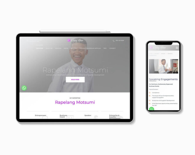 Branding for Entrepreneurs - Rapelang Motsumi - A Leading design agency in Rosebank